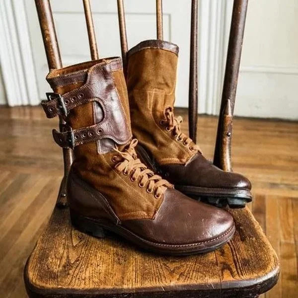 Men's Original Design Leather High Boots