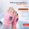 Gants chauffants sans doigts rechargeables par USB