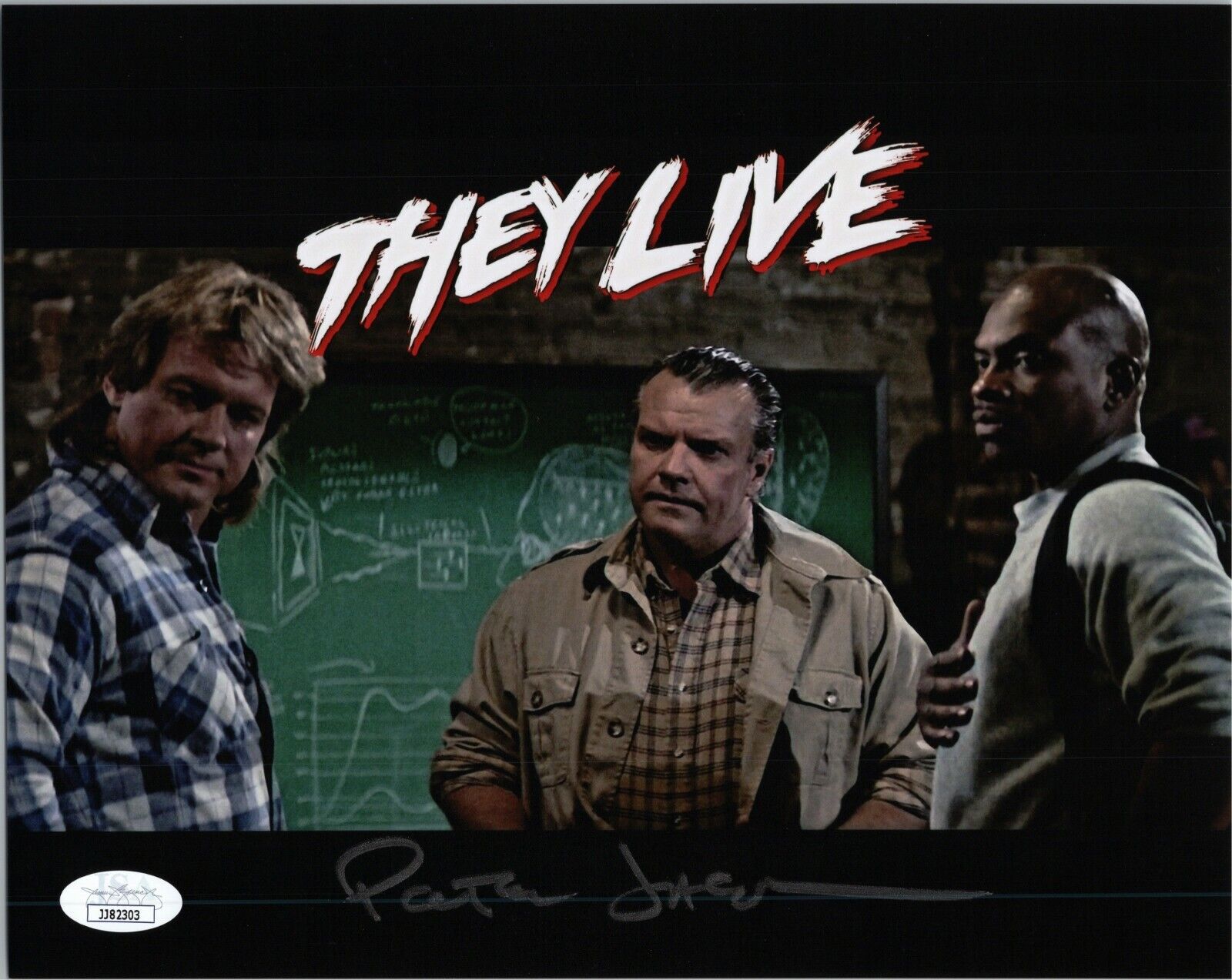 ~~ PETER JASON Authentic Hand-Signed THEY LIVE - GILBERT