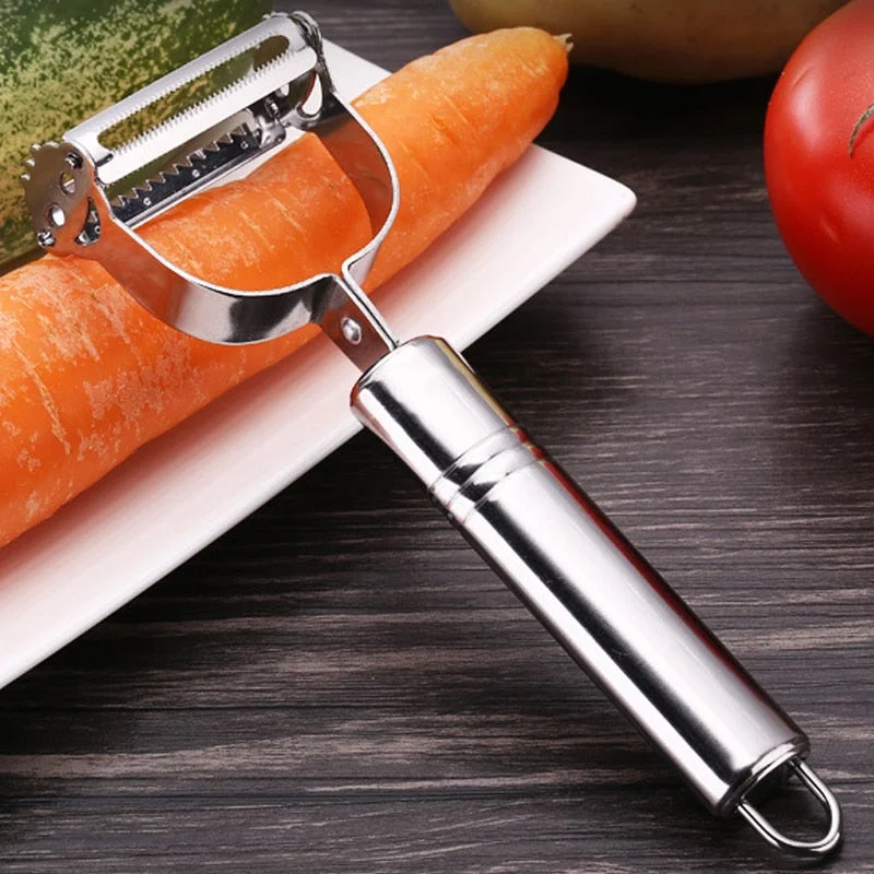 2 in1 Stainless Steel Peeler and Julienne
