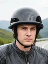 Vintage Motorcycle Cruiser Helmet Half Helmet Open Face Helmet for Men and Women