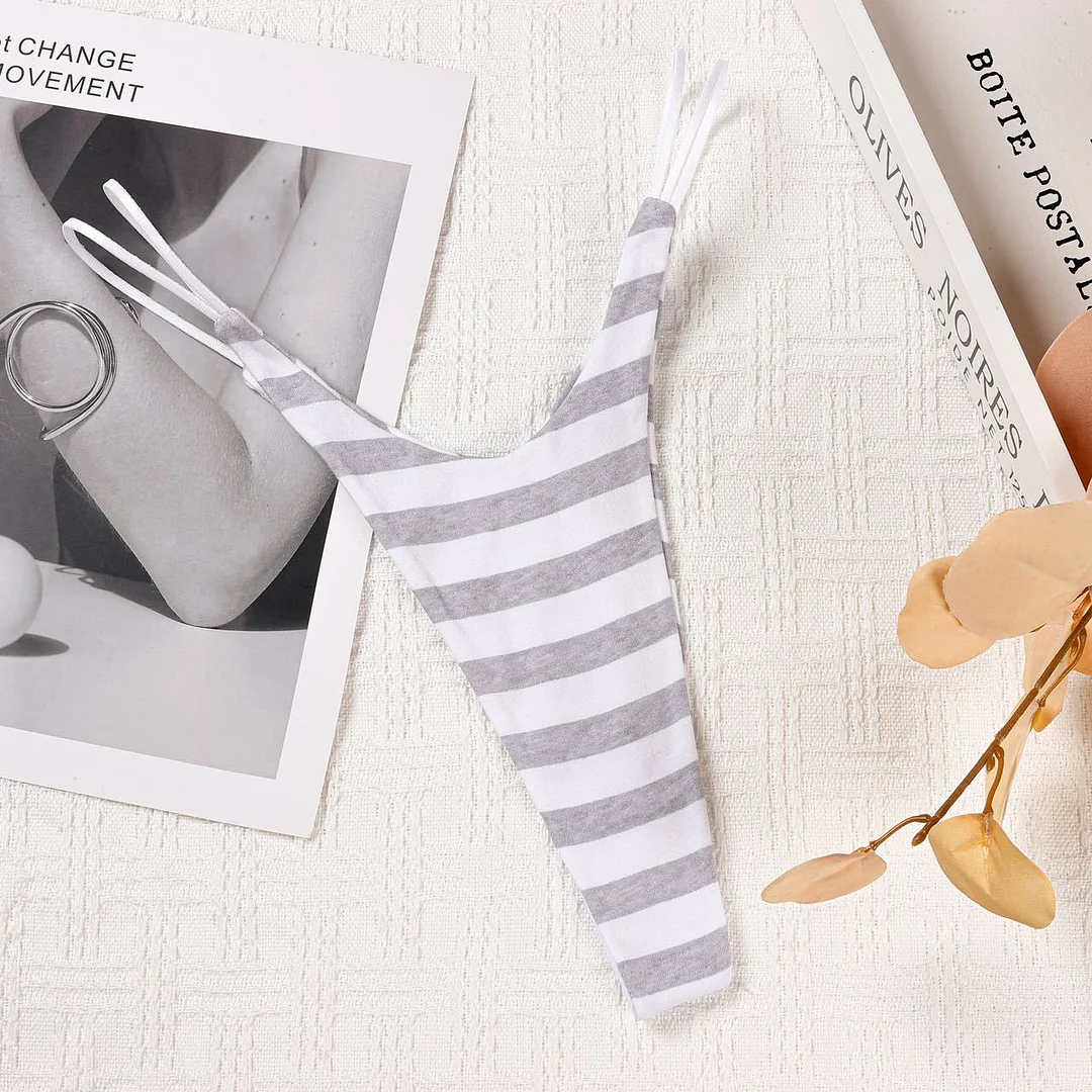 Athvotar Athvotar Cotton Double Fine With Sexy Thong Lady English Letter Logo Thong Love T Trousers Women Cotton Crotch