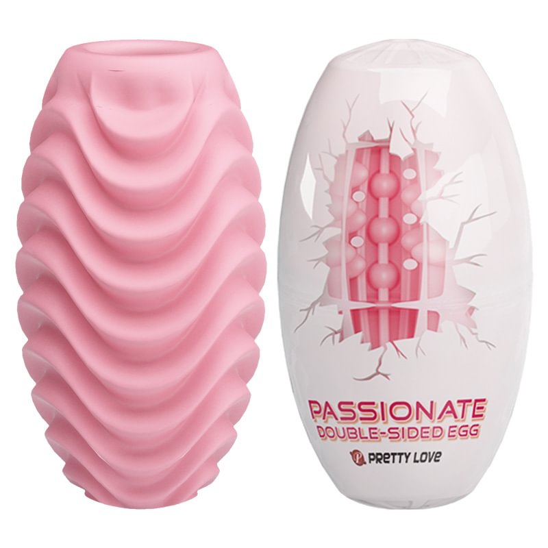 Aircraft Egg Onahole Fun Masturbation TPR 3D Realistic Double Sided Design For Man Sex Toy
