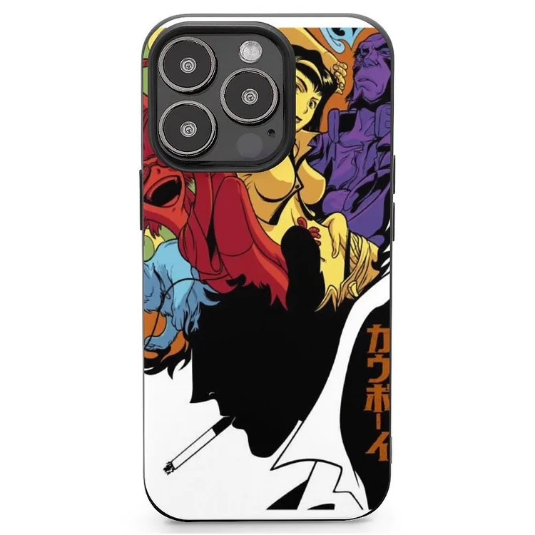 Cowboy Bebop Mobile Phone Case Shell For IPhone 13 and iPhone14 Pro Max and IPhone 15 Plus Case - Heather Prints Shirts