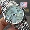 Rolex Day-Date m228236-0012 White gold Ice Blue Dial  (Roman Numerals) President bracelet (40mm) Super Clone