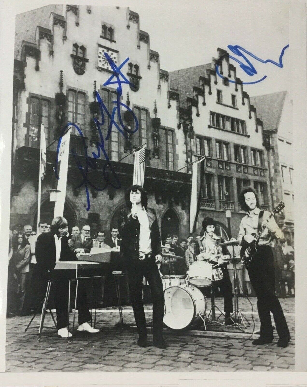 RAY MANZAREK & ROBBIE KRIEG Autographed Signed 8x10 Photo Poster painting ( The Doors ) REPRINT