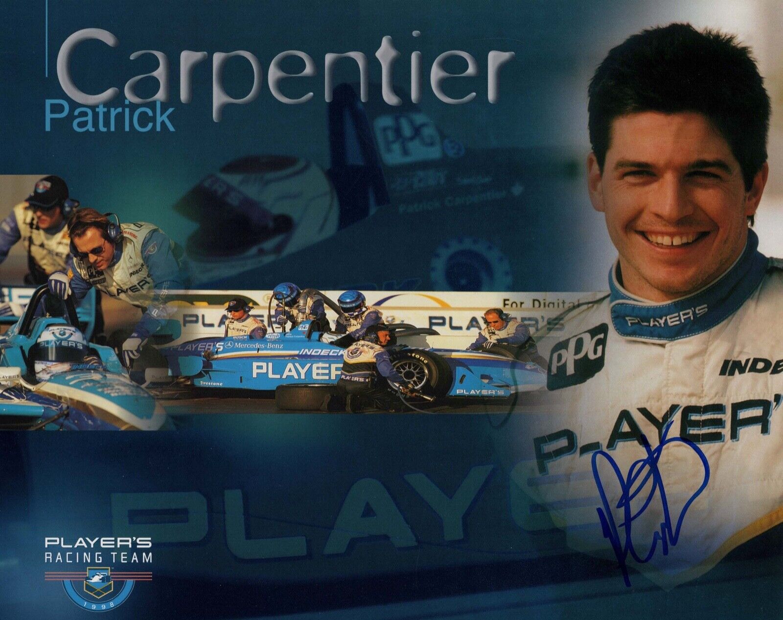 PATRICK CARPENTIER signed TEAM PLAYER'S