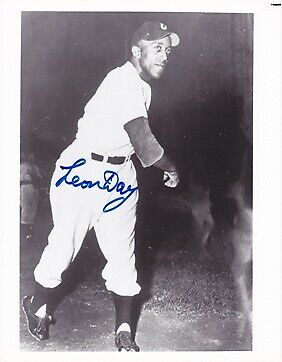 Leon Day Signed Autographed Negro League 8x10 inch Photo Poster painting - Deceased