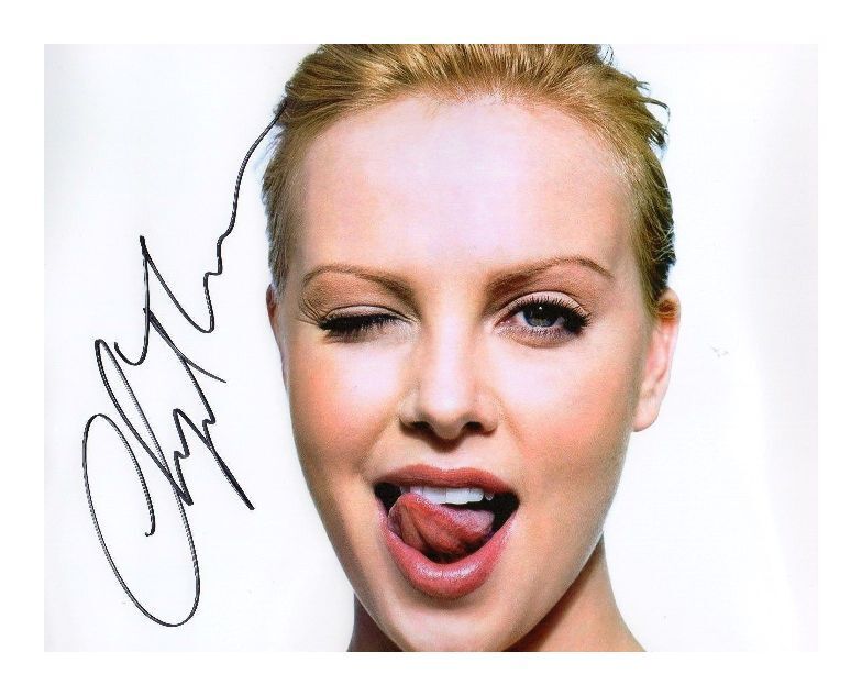 CHARLIZE THERON AUTOGRAPHED SIGNED A4 PP POSTER Photo Poster painting PRINT 3