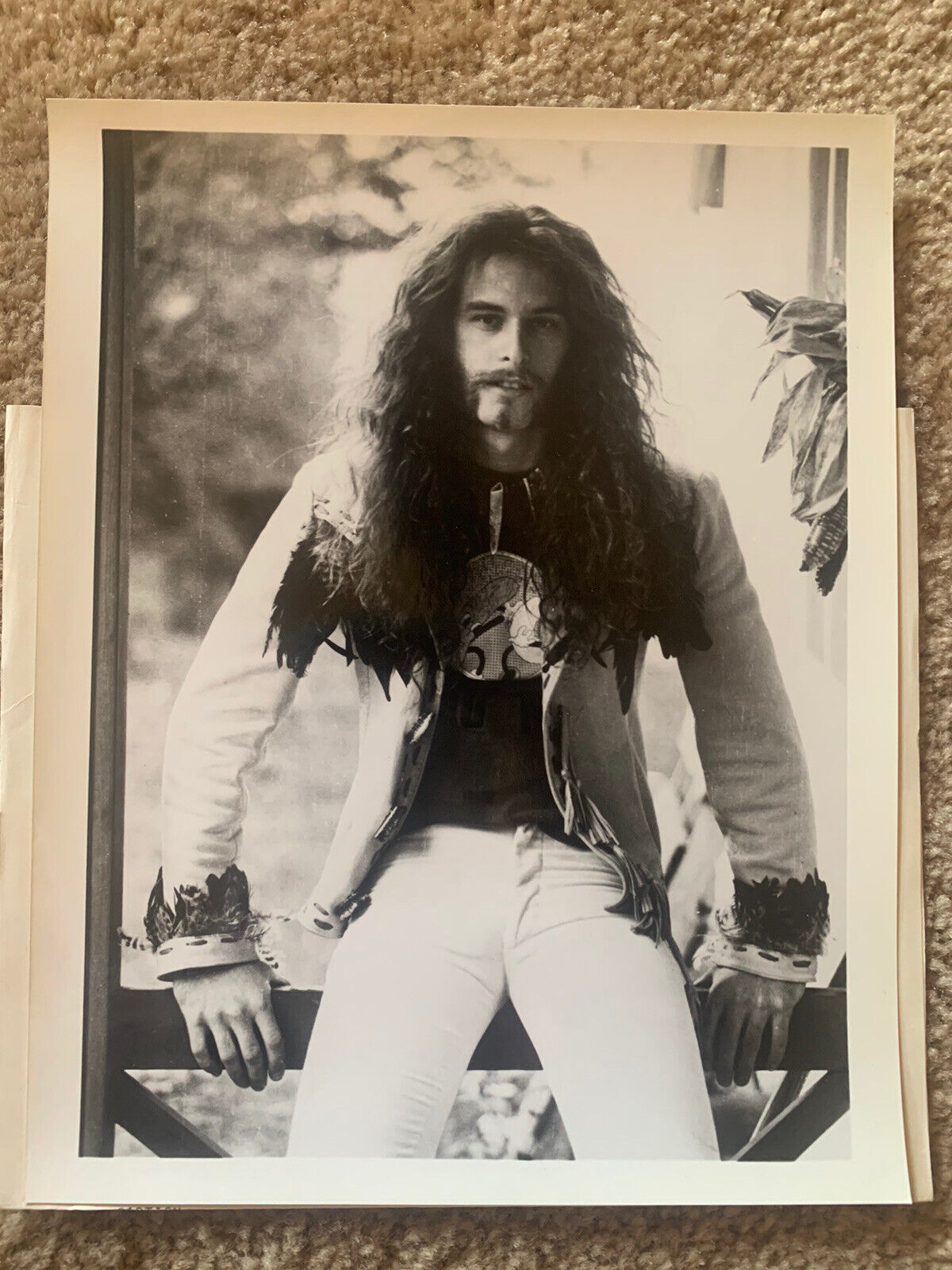 Ted Nugent Rare Vintage Original 8x10 Press Promo Photo Poster painting #5