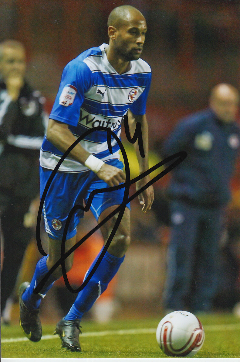 READING HAND SIGNED JIMMY KEBE 6X4 Photo Poster painting 1.