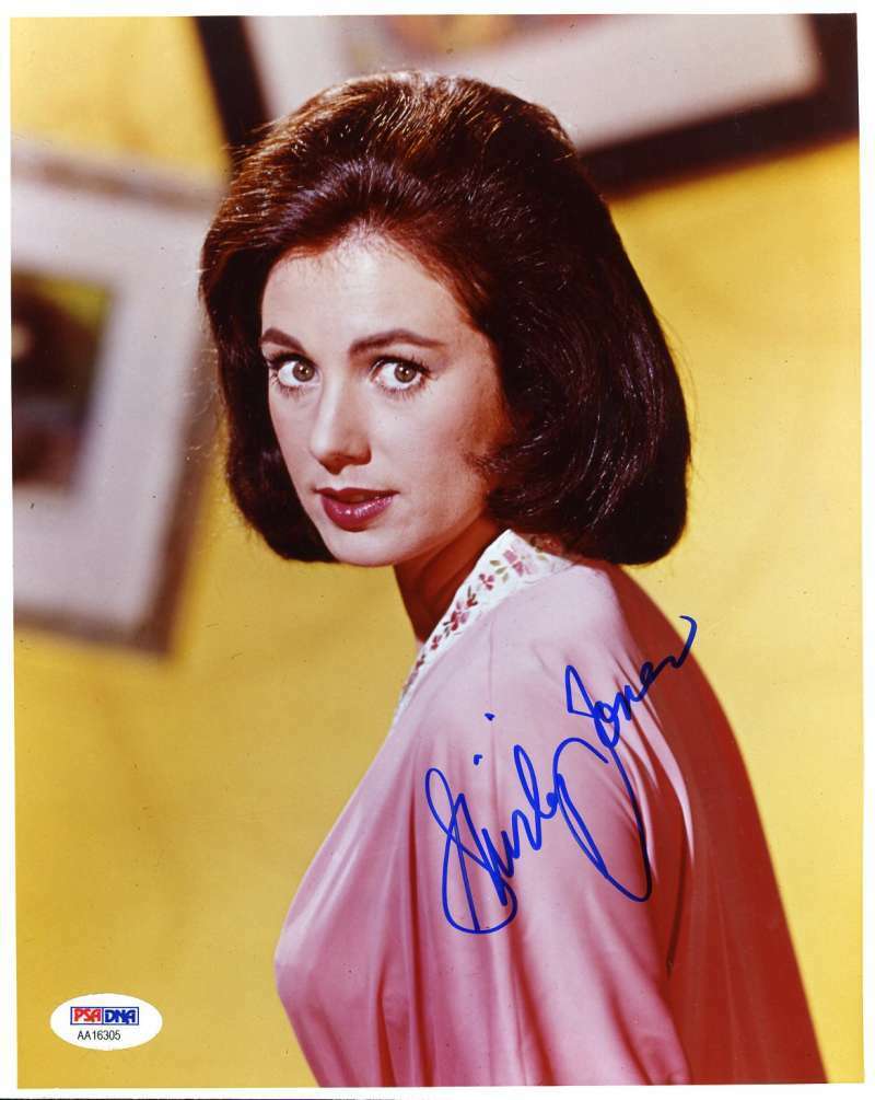 Shirley Jones PSA DNA Coa Hand Signed 8x10 Photo Poster painting Autograph