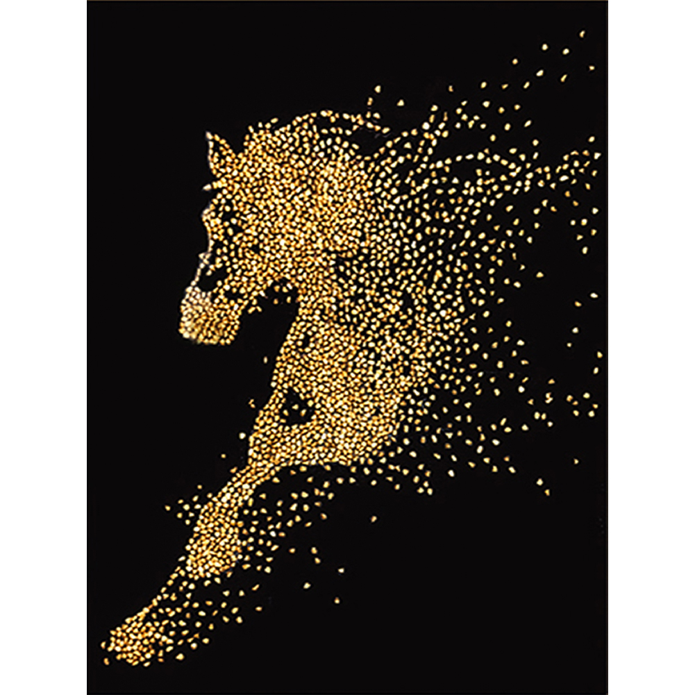 

Horse - 11CT Stamped Cross Stitch - 40*50CM, 501 Original