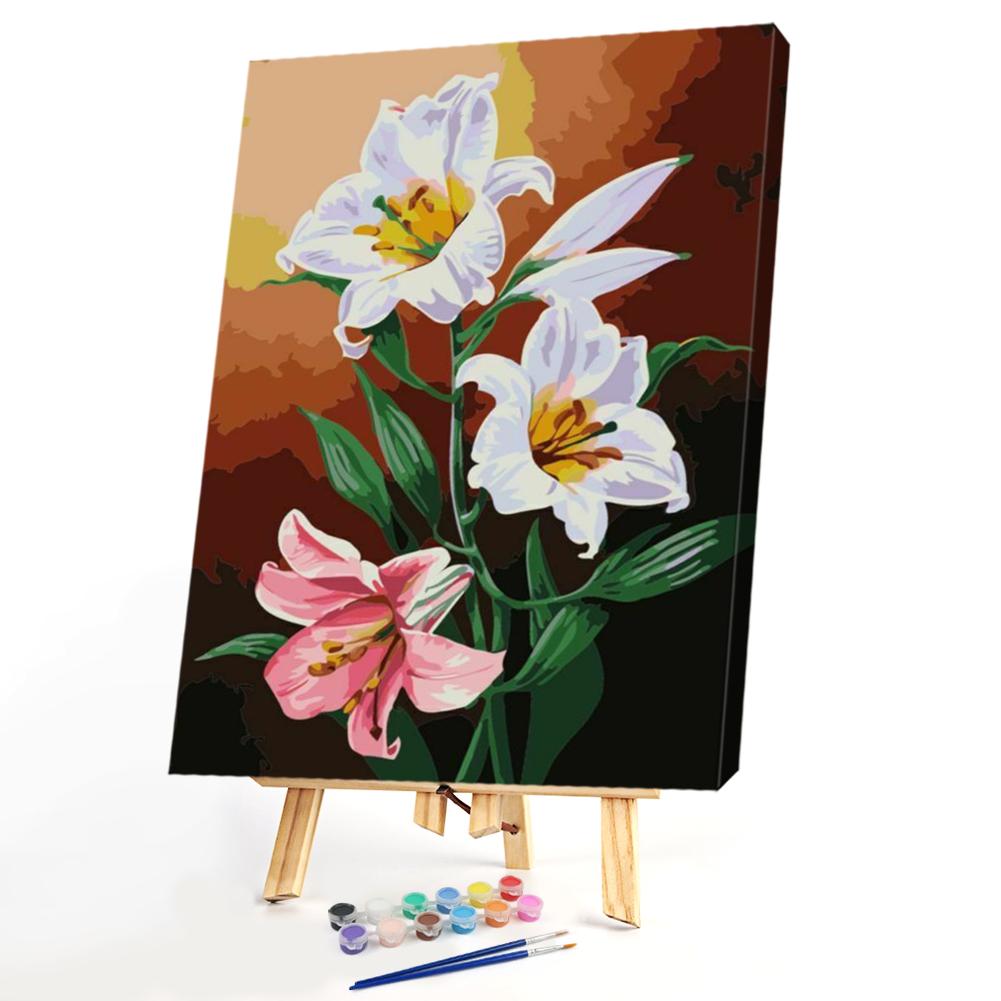 

40*50CM Paint By Numbers-Flower, 501 Original
