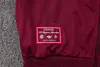 Joyfball 2025/2026 Kids Size Bayern Munich Long Zipped Jacket Maroon Retro version Football Jersey 1:1 Thai Quality 