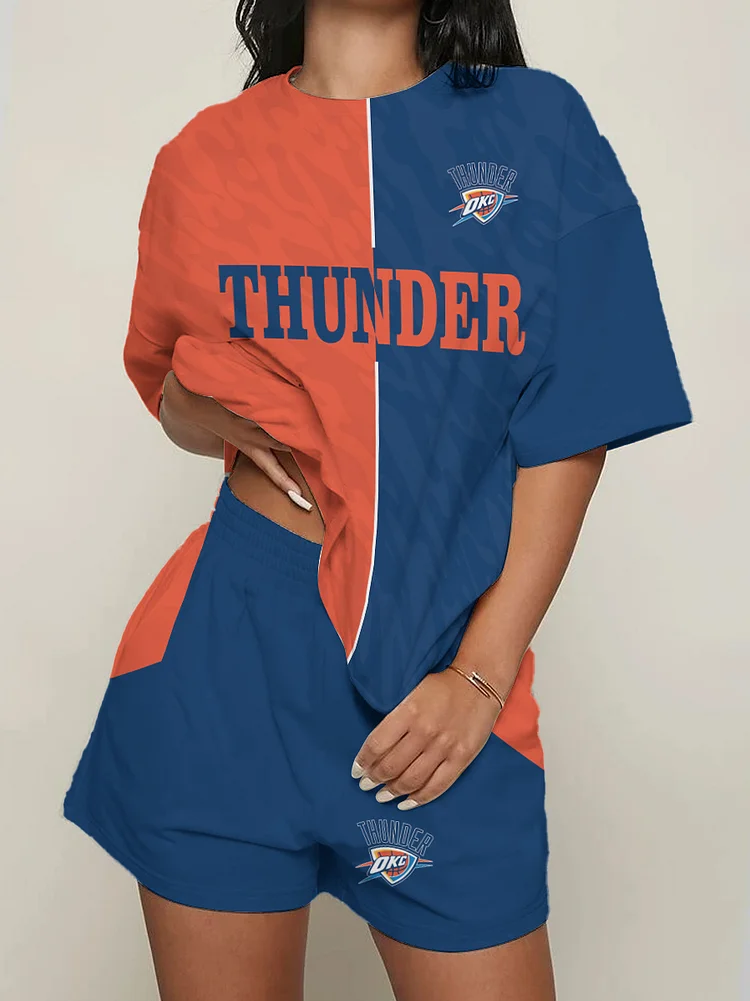 Oklahoma City Thunder Limited Edition Top And Shorts Two-Piece Suits
