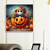Diamond Painting-DIY Full Round Drill Halloween Skull(40*40 CM)