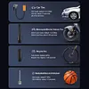 Electric Car Inflation Pump Rechargeable Lighting Power Bank Digital Tire Pump