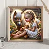 Diamond Painting -DIY Round Drill Girl