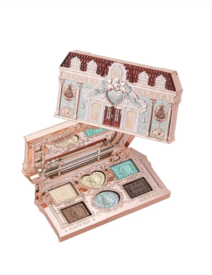 Flower Knows The Sweetie Bear 6-Color Makeup Palette