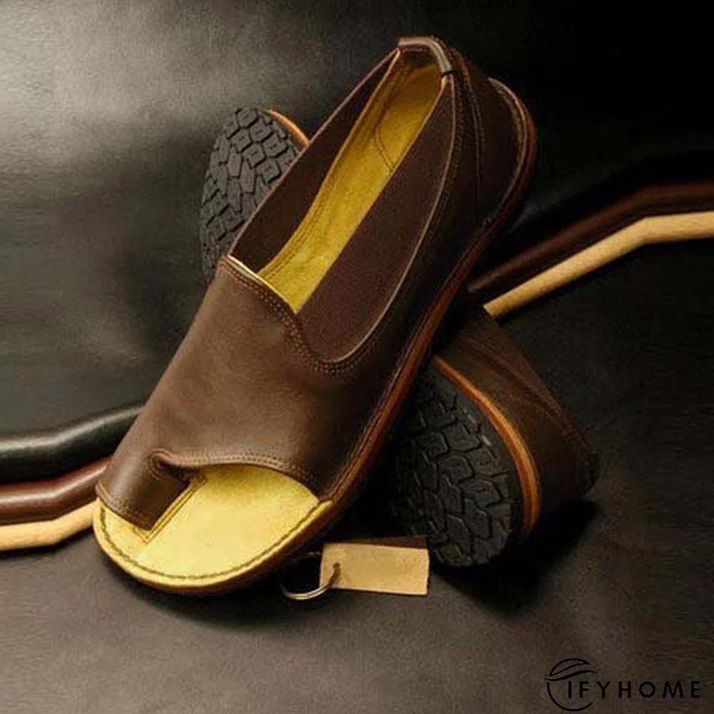 Women Fashion Soft Leisure Flat Sandals | IFYHOME