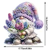 Acrylic Flower Gnome - 5D DIY Craft Ornament