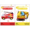 10PCS Public Transit Truck Car Plane Aluminum Film Balloons Kids Birthday Party Celebration Decors