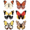 6Pcs Butterfly DIY Diamond Painting Decorative Stickers Set with Light