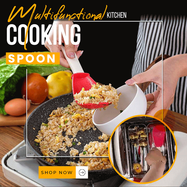 Musedesire Multifunctional Kitchen Cooking Spoon--buy 5 get 5 free（10pcs）