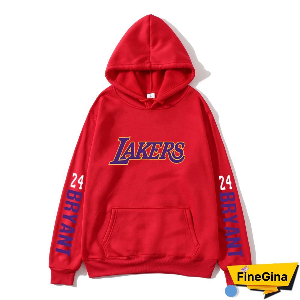 Nba Sweatshirt Lakers Bryant 24 Men's And Women's Sweatshirt