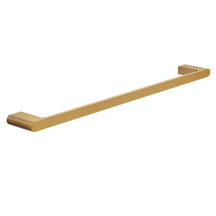 EVERSTEIN 23 5/8" Modern Slim Single Towel Bar Brushed Gold