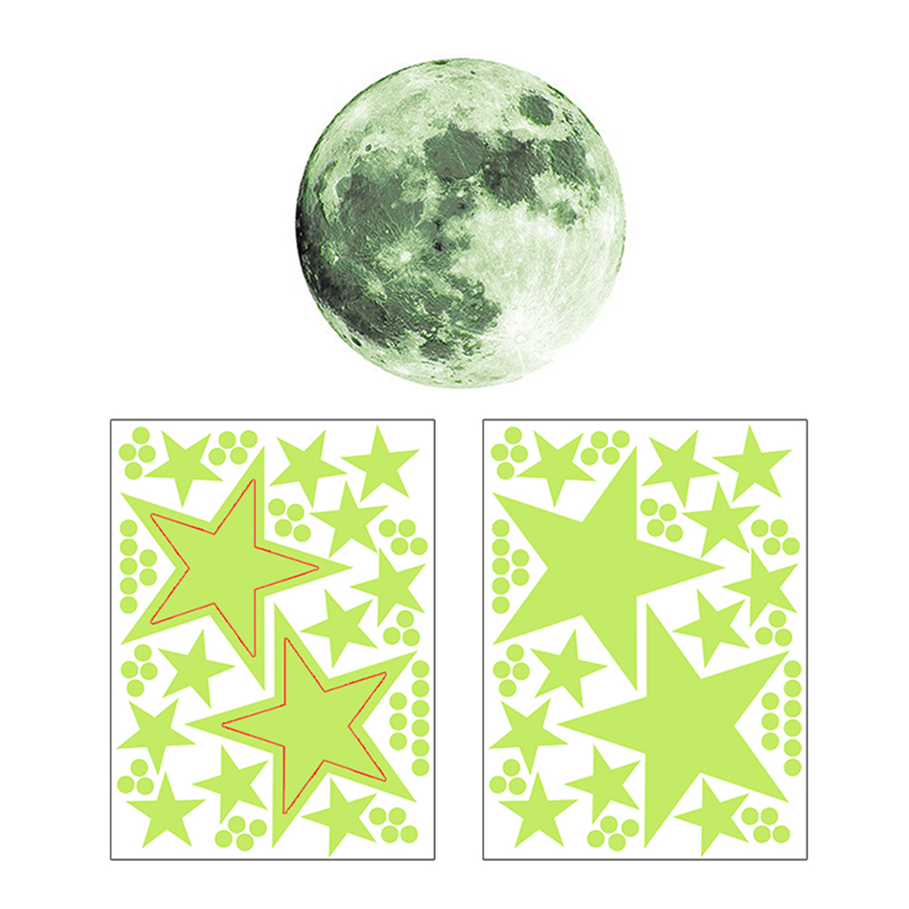 

Planet Star Luminous Wall Stickers Decorative Wall Decal for Children Room, 501 Original