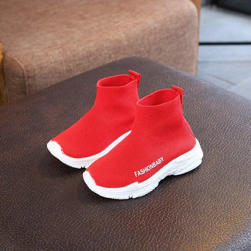 Autumn New Fashionable Net Breathable Leisure Sports Running Shoes for Girls Shoes for Boys Brand Kids Shoes