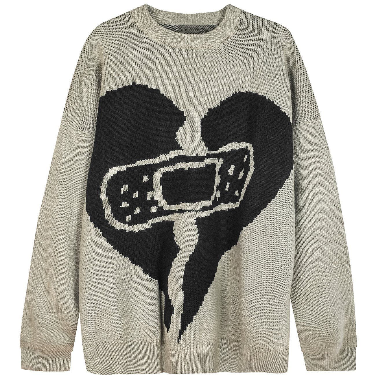 Aelfric Eden "Fix My heart" Knitting Sweater