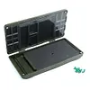 Magnetic Carp Fishing Organizer Box Compartment Swivels Hooks Bait Storage Case