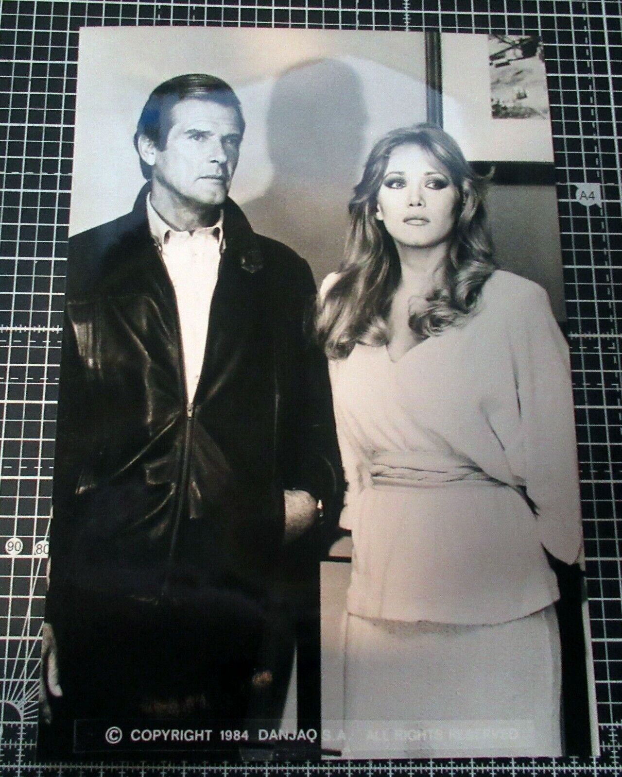 A View to a Kill vintage original press Photo Poster paintinggraph James Bond Roger Moore A9