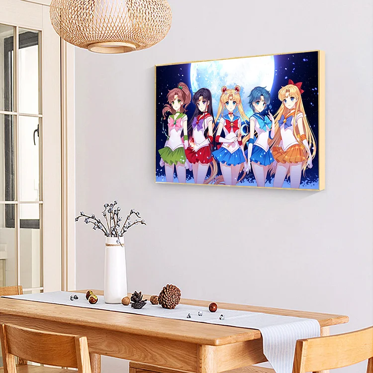 Full Round Diamond Painting - Sailor Moon 50*40CM