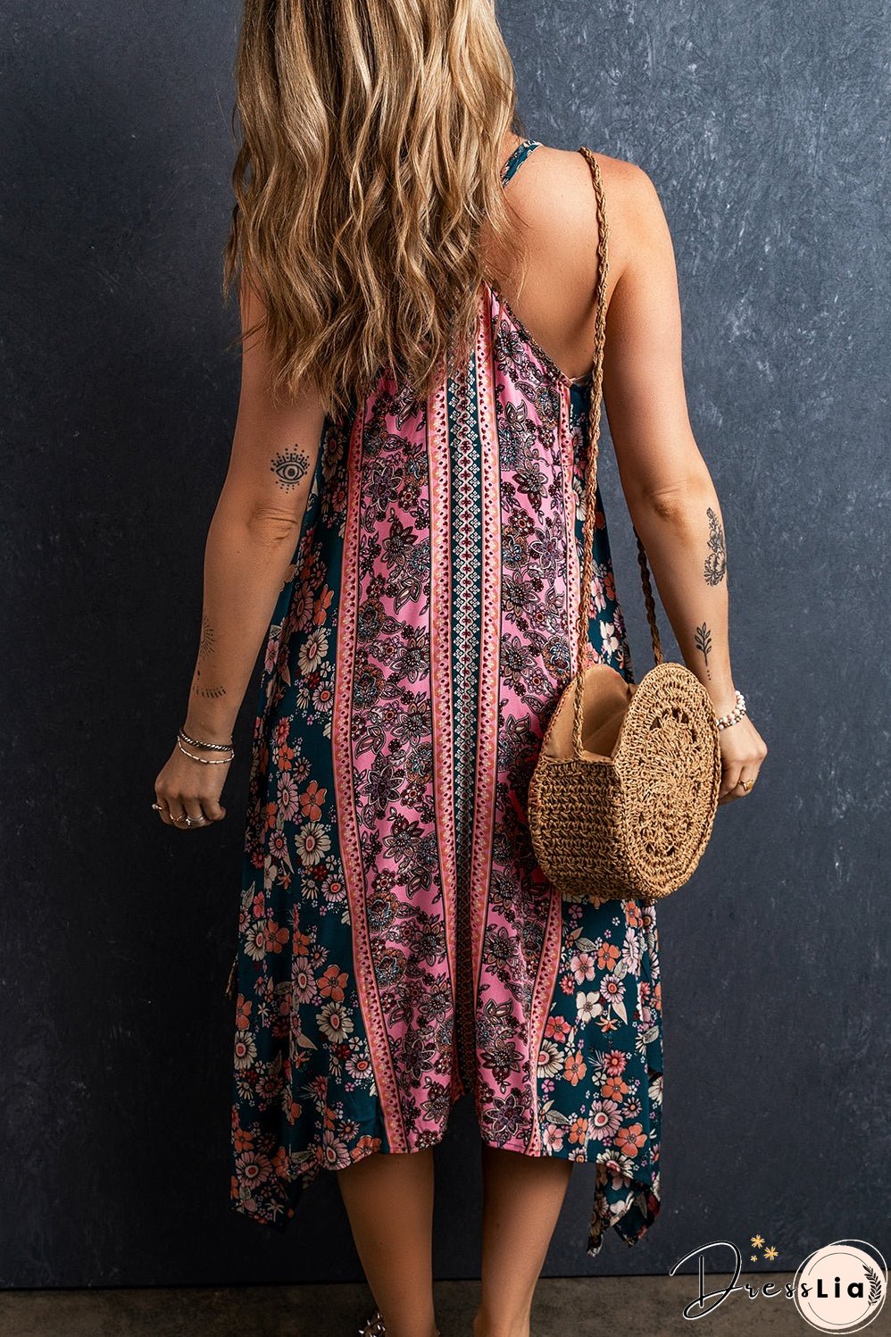 Bohemian Floral Long Sundress