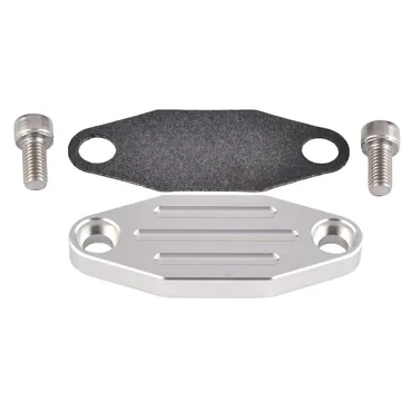 Garlaven EGR Delete Block Off Plate Kit for 1983-1997 F150 F250 F350 Super Duty Ranger Bronco