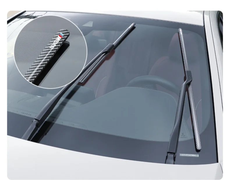 Carbon fiber pattern exclusive logo wiper(2PC)