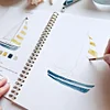 Watercolor Workbook 12 Colors Watercolor Paint Set with Paint Brush for Beginner