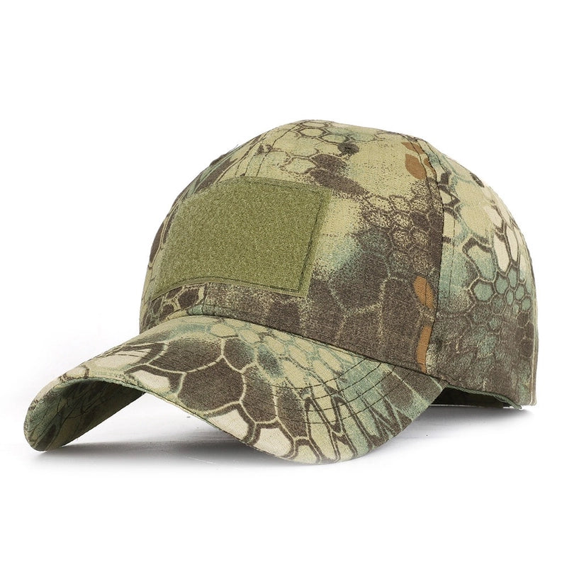 Camouflage Pattern Outdoor Baseball Cap Men’s And Women’s Tactical Camouflage Hat Special Forces Camouflage Cap Personalized Cap