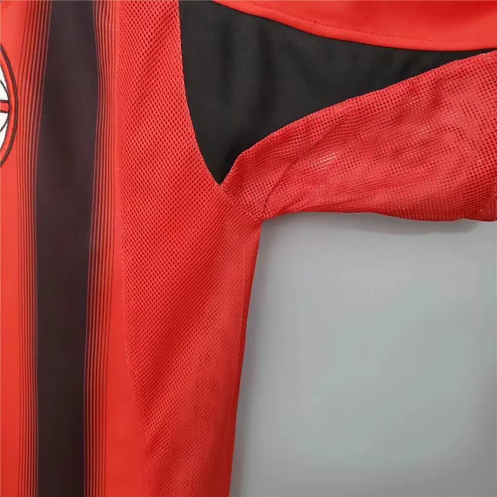 Retro 2004/2005 AC Milan Home Football Shirt Thai Quality