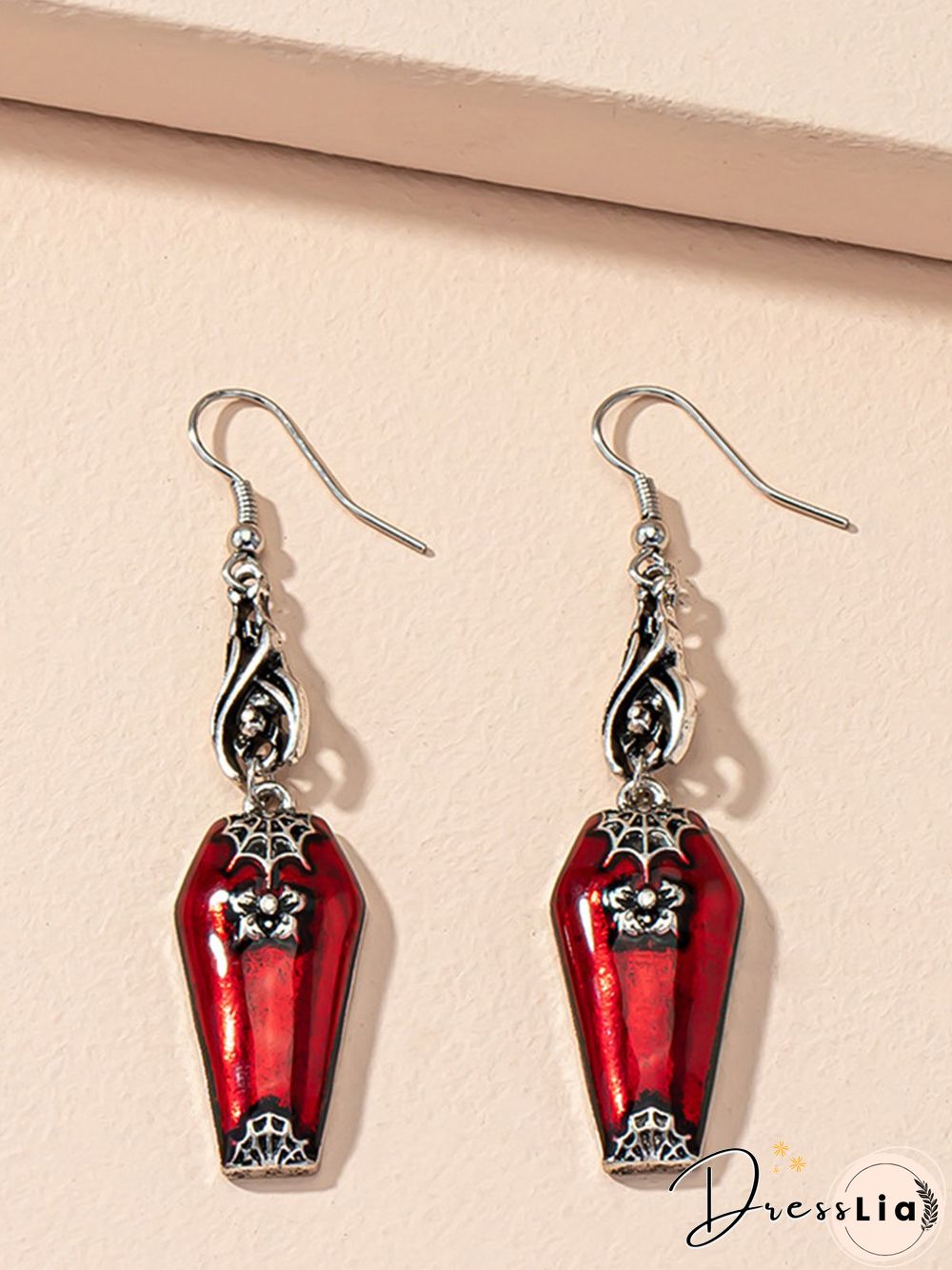Women Vintage All Season Halloween Metal Daily Metal Standard Dangle Earrings