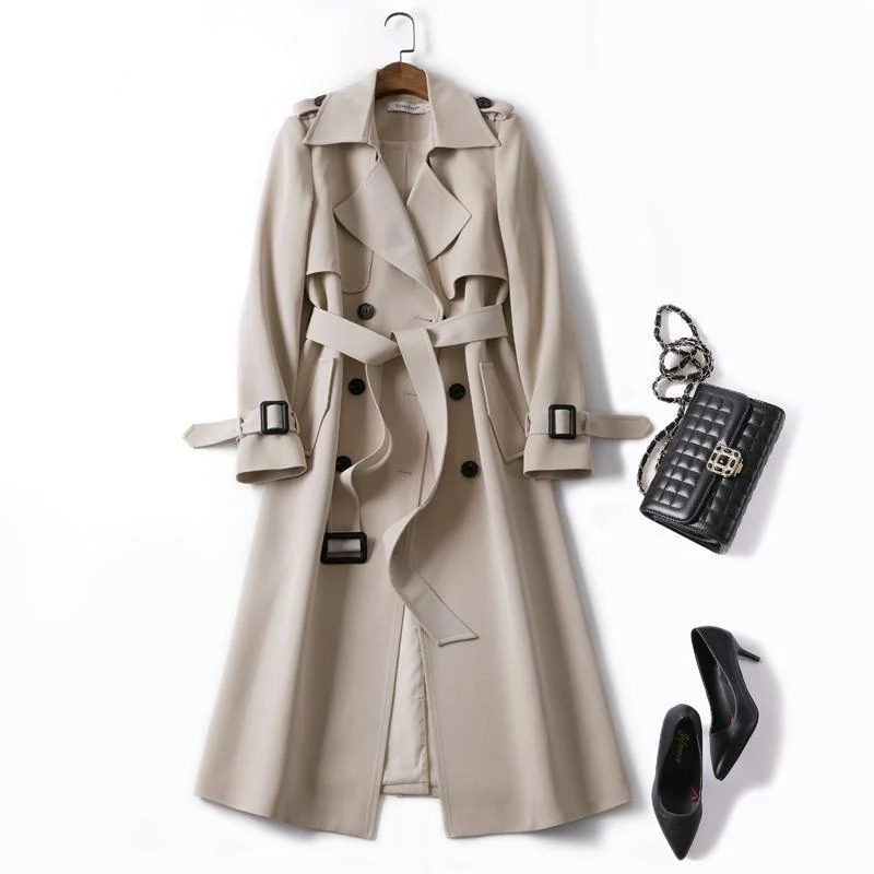 Casual  Belted Wind Coat