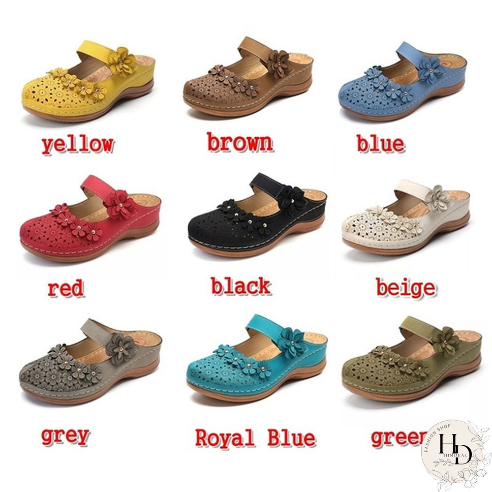 Fashion Women Vintage Style Sandals Flats Shoes Summer Casual Shoes Vintage Shoes for Women Leather Shoes Plus Size