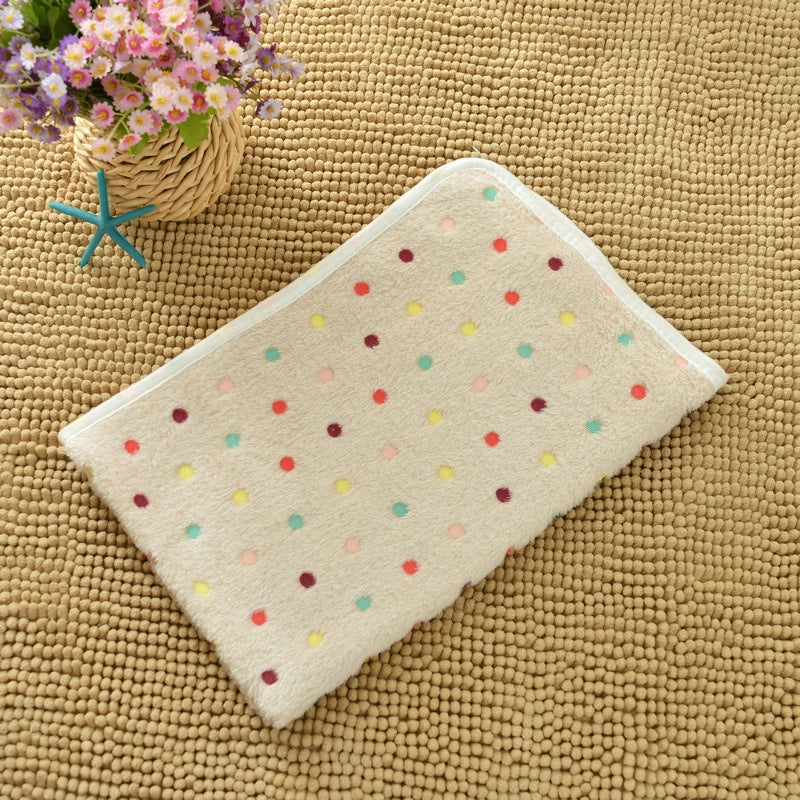 In Stock Pet Blanket Four Seasons Universal Cat And Dog Blanket Thickened Flannel Paw Printing Blanket Pet Supplies