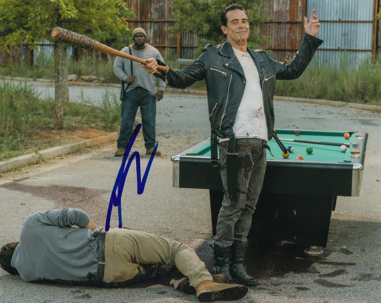 AUSTIN NICHOLS signed *THE WALKING DEAD* Spencer Monroe 8X10 Photo Poster painting W/COA TWD#1