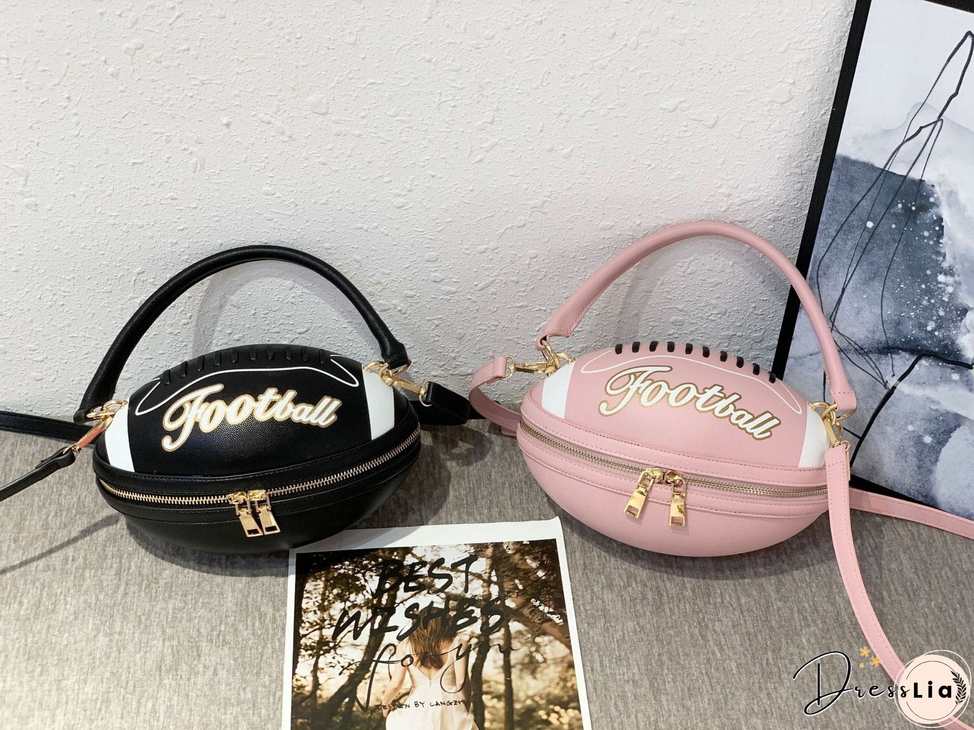 Paziye Ball Shaped Purse Cross Body Handbag Messenger Bag Tote