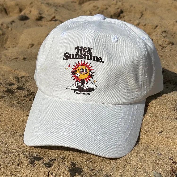 Hey,Sunshine. Baseball Cap